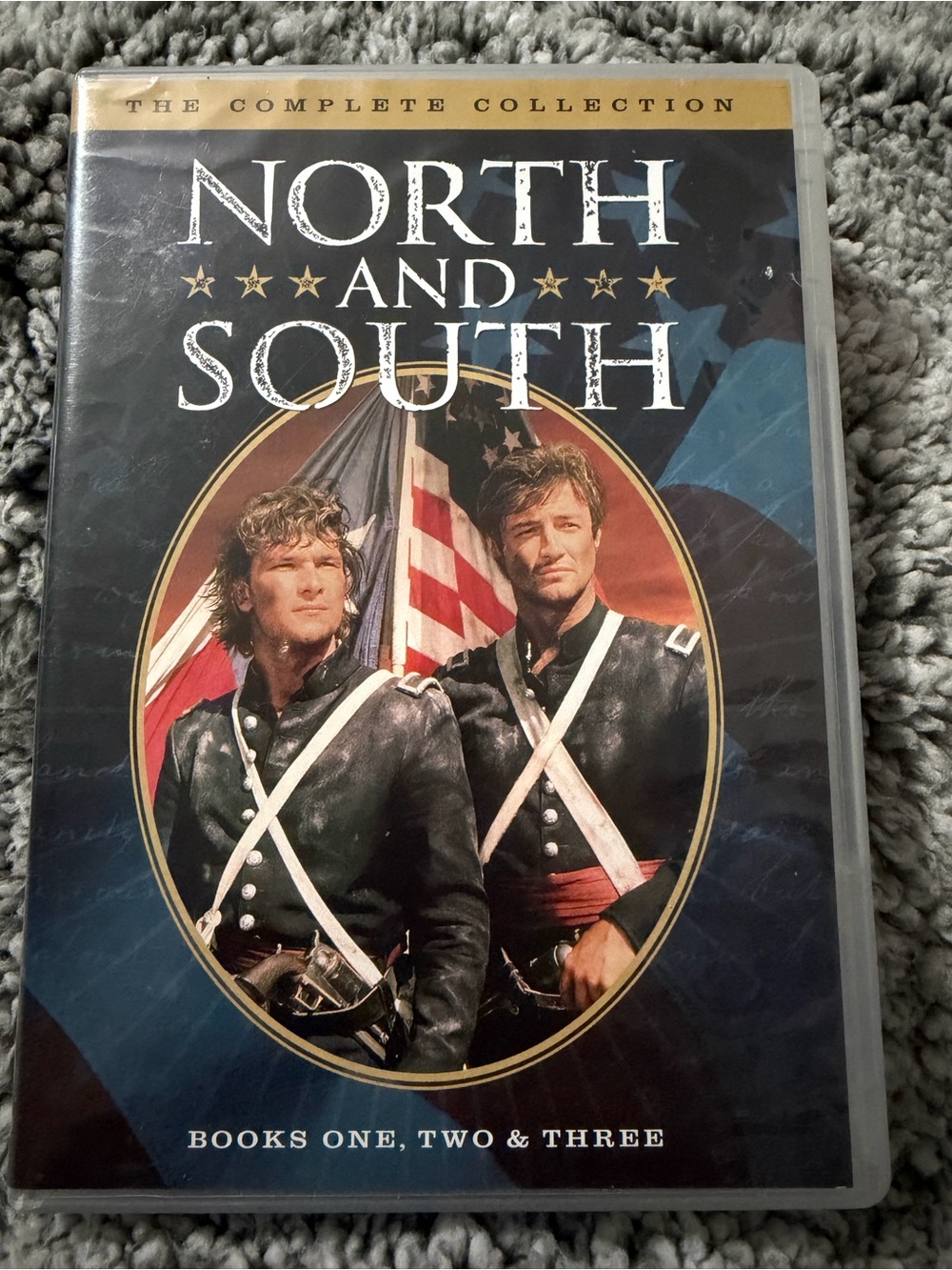 Warner Bros. North and South Complete Collection DVD - Black, Gold, Blue